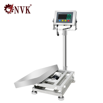 Tinggi Akurasi Elektronik 304 Stainless Steel Waterproof Weighing Platform Skala