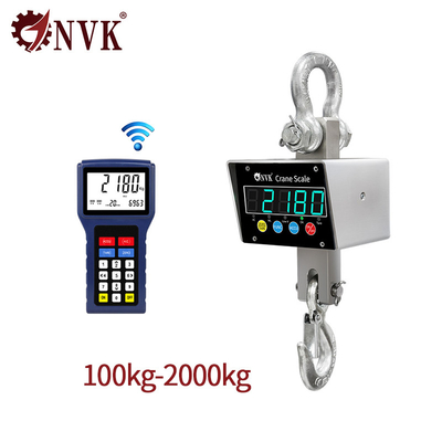 NVK Skala crane kecil 100kg-2T Industri 201 bahan stainless steel tergantung dengan perangkat nirkabel